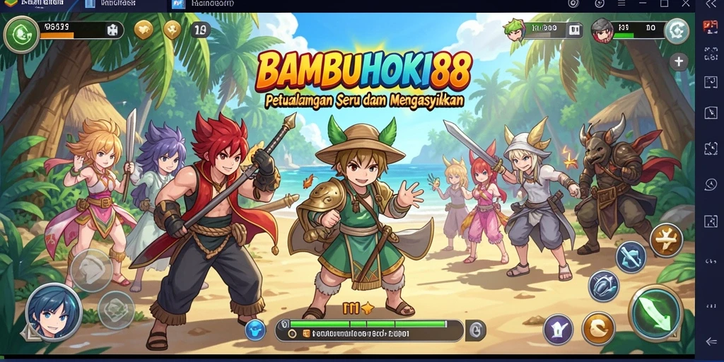 Tampilan menarik dari gameplay <strong>BAMBUHOKI88</strong> yang mengasyikkan.