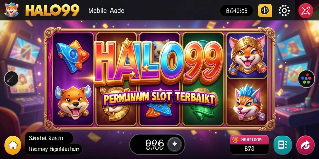 Tampilan gameplay menarik dari HALO99 dengan banyak pilihan slot.