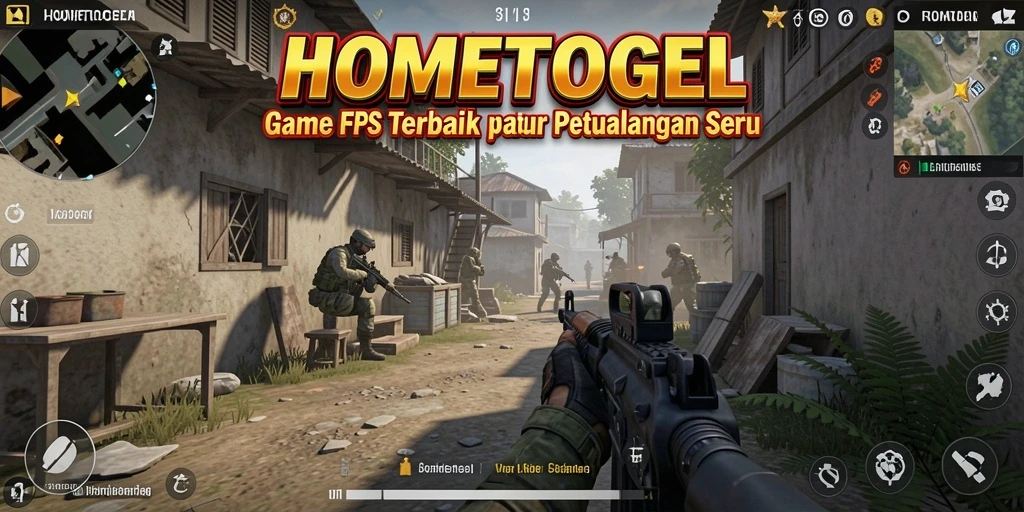 Tampilan aksi seru dalam gameplay HOMETOGEL yang memukau.