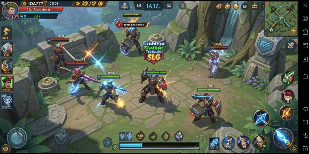 Tangkapan layar gameplay <strong>IDA777</strong> yang menampilkan pertempuran mendebarkan.