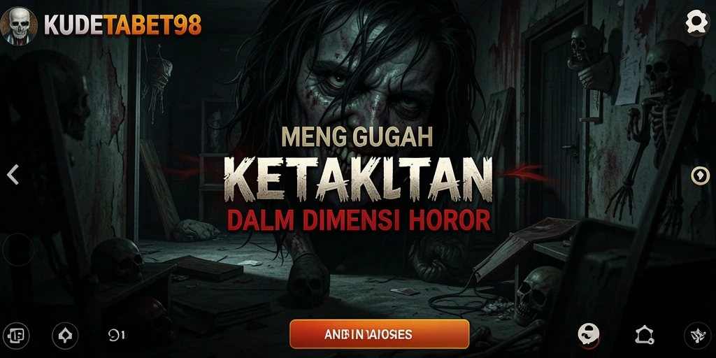 Gameplay menegangkan di dunia horor yang penuh ketakutan.