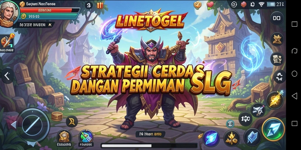 Screenshot dari gameplay LINETOGEL yang menunjukkan strategi cerdas dalam aksi.