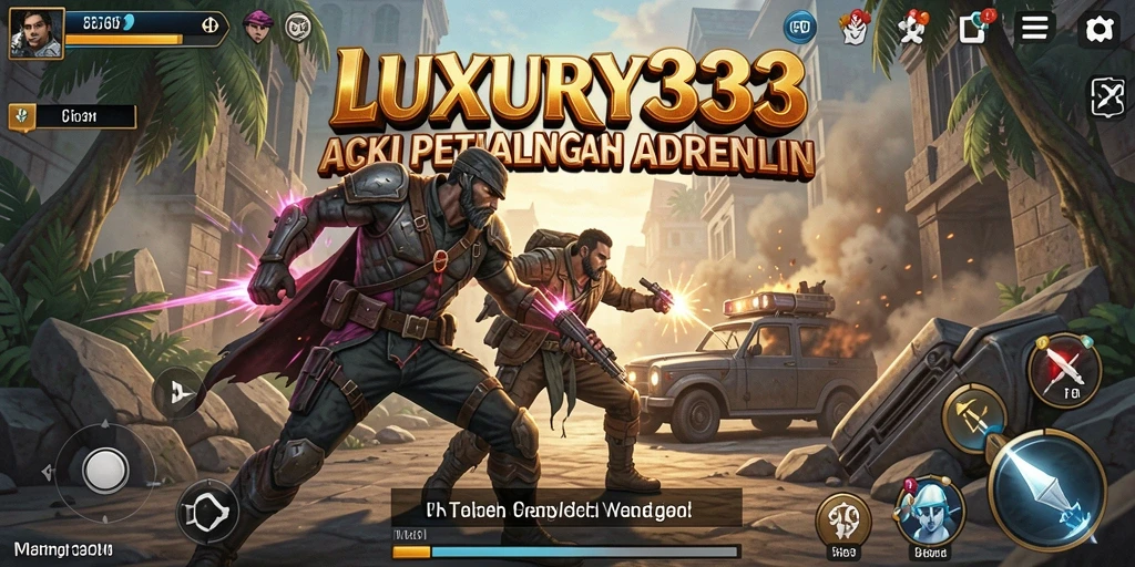 Tangkapan layar gameplay LUXURY333 yang penuh aksi seru dan tantangan.