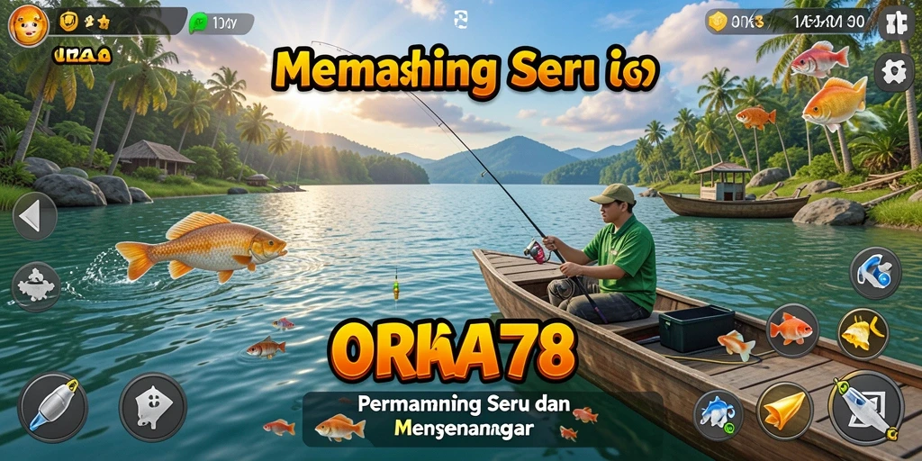 Tangkapan ikan besar dalam permainan ORA78 yang seru.