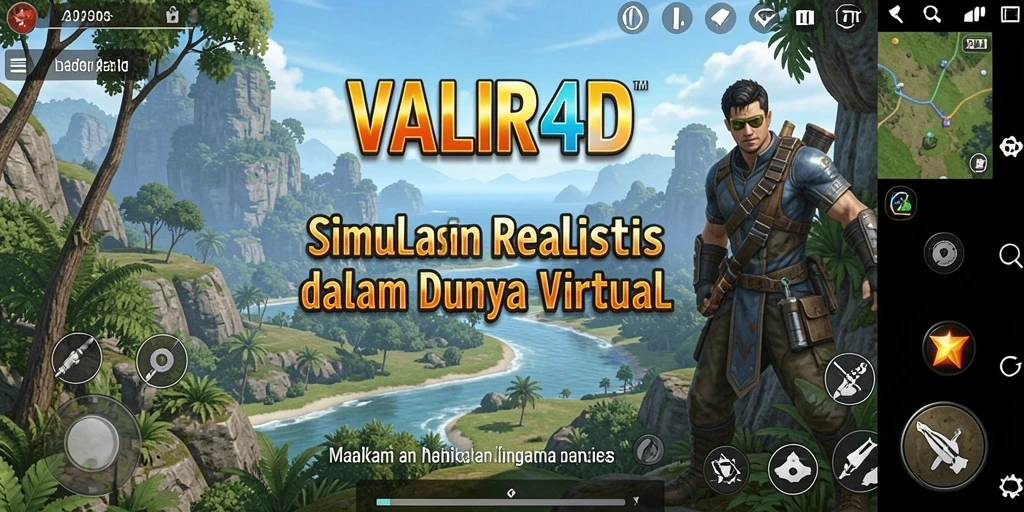 Screenshot VALIR4D menampilkan pengalaman gameplay simulasi yang menarik.